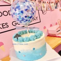 熱款蛋糕氣球插件套組生日聚會(huì)蛋糕飾品