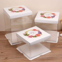 供應透明蛋糕盒 各種顏色款式
