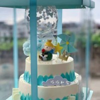 供應(yīng)加高透明蛋糕盒