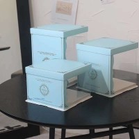 廠(chǎng)家直銷(xiāo) 半透明蛋糕盒