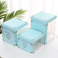 供應(yīng)藍(lán)色半透明蛋糕盒