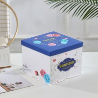 紙質(zhì)蛋糕盒-夢幻深藍(lán)