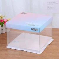 供應(yīng)時尚透明蛋糕盒