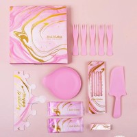 七件套-粉色肌理（刀叉勺盤）