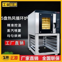 供應5盤熱風爐