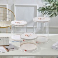 供應(yīng)圓形蛋糕盒 趣味