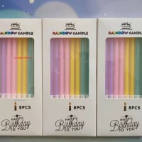 供應(yīng)彩虹生日蠟燭