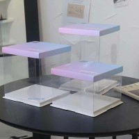 各種尺寸透明蛋糕盒