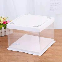 供應(yīng)白色透明蛋糕盒