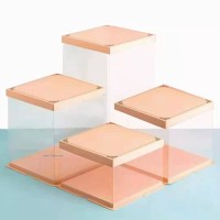 供應(yīng)各尺寸透明蛋糕盒