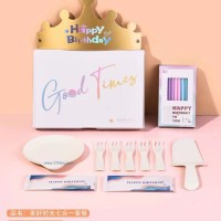 美好時光七合一套餐（刀叉勺盤蠟燭）