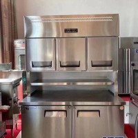 多功能子母柜（上冷藏下冷凍，中間放調(diào)料盒，一機(jī)多用，節(jié)約空間）專(zhuān)業(yè)廠家