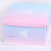 漸變款紙質(zhì)蛋糕盒