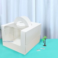 供應(yīng)開窗手提蛋糕盒