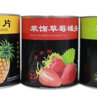 升升園草莓、菠蘿圓片、獼猴桃罐頭