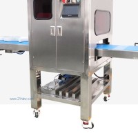 超聲波圓形蛋糕切割機(jī)冷凍慕斯蛋糕切割機(jī)生產(chǎn)線圓形蛋糕切割設(shè)備