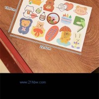 供應(yīng)不干膠貼紙-韓國(guó)熊