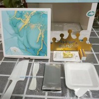 設(shè)計(jì)折疊生日帽、各種蛋糕盒烘焙包裝