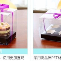 紙杯蛋糕盒馬芬杯杯子蛋糕包裝盒子2粒4粒6粒12粒透明蛋糕包裝盒