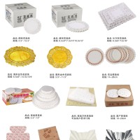 花底紙、花邊碟墊紙、蒸籠紙、西洋紙、火鍋紙、托盤紙等