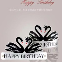 黑天鵝生日帽 廠家直銷