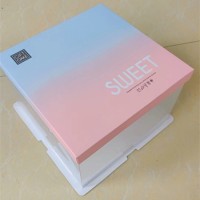 供應(yīng)漸變色蛋糕盒