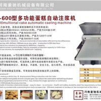 HC-600型多功能蛋糕自動注漿機