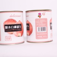 820克白桃瓣罐頭